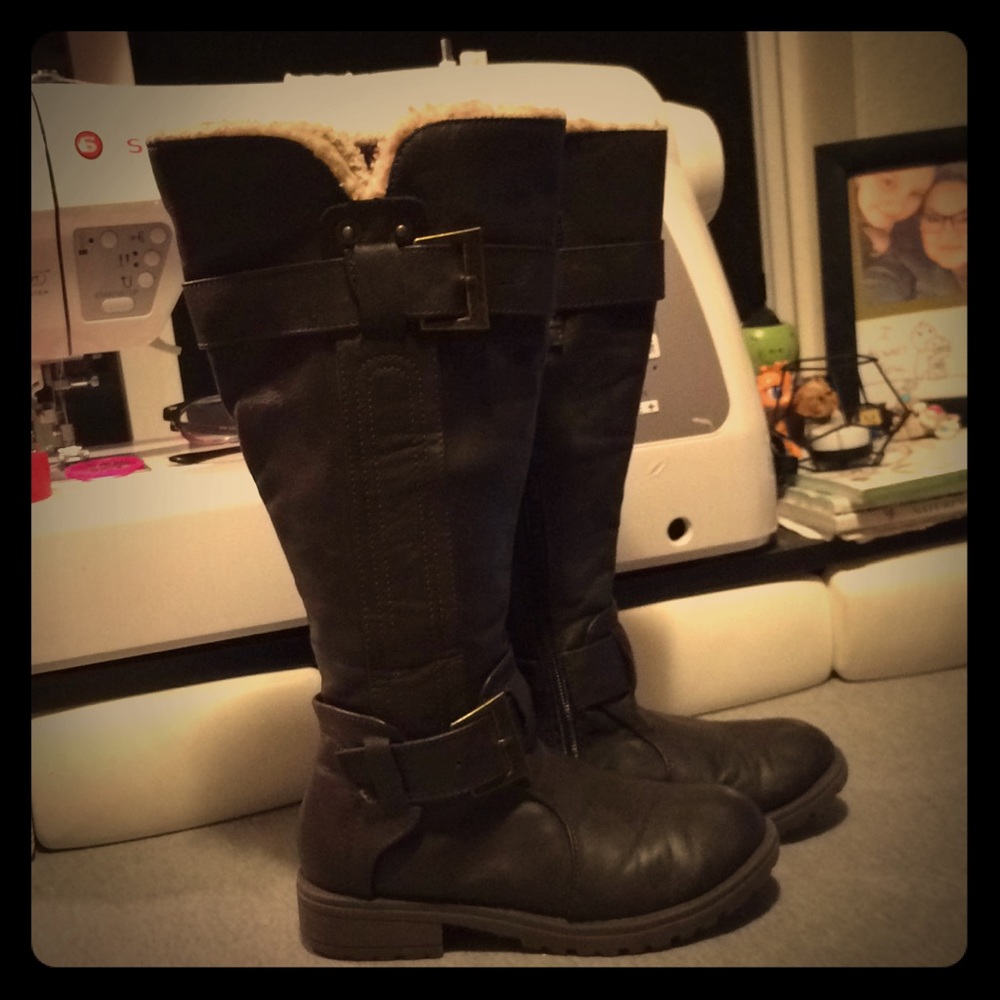 Knee high boots